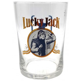 Lervig glas Lucky Jack