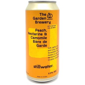 The Garden / Stillwater Peach, Nectarine & Camomille Bière de Garde