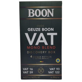 Boon Oude Gueuze Discovery Box Vat 16, 59, 93, 122