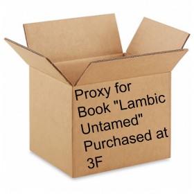 Proxy Book "Lambic Untamed", by Raf Meert bought at 3F