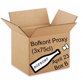 Pickup + Packaging Bofkont April Release 2023 - Box B (3x75cl)