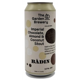 The Garden / Badin Imperial Chocolate, Almond & Coconut Stout