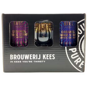 Kees Caramel Fudge Stout Pack (5 Cans + 1 Glass)
