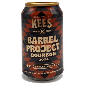 Kees Barrel Project 2024 Barley wine in Bourbon
