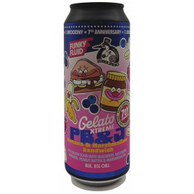 Funky Fluid / Hidden Springs Gelato XTREME: PB&J Banana Marshmallow Sandwich