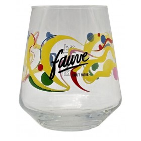Fauve Stemless Colorful glass