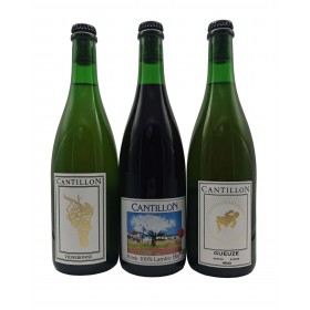 Cantillon Vigneronne + Kriek + Gueuze 2025 Pack (3x75cl)