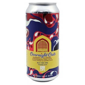 Vault City / Long Live Beerworks Overnight Oats (Raspberry, Blueberry, Pomegranate, Chocolate Chips, Maple Syrup & Coffe