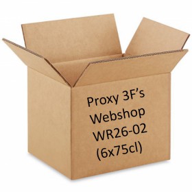 Packaging 3F Webshop WR26-02: Zenne y Frontera Single Barrel 26 Pack (6x75cl)