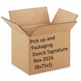Pickup + Packaging Donck Signature Box 2026 (8x75cl) with Vinegar