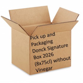 Pickup + Packaging Donck Signature Box 2026 (8x75cl) without Vinegar